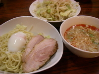 「つけ麺（醤油） [ 野菜増し増し・ネギ増し・にんにくナシ ]」@ちばからの写真