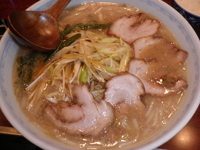 「味噌ネギチャーシューメン（800円）サービス半ライス」@ラーメン 菜香の写真