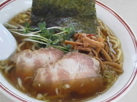 「醤油太麺」@あぢとみ食堂の写真