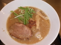 「クワトロスープらーめん(700円)鯛めし(200円)」@海力屋の写真