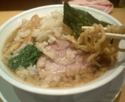 「背脂煮干濃厚醤油らぁめん700円」@背脂煮干濃厚醤油 どっかんの写真