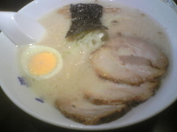 「チャーシューメン+ライス」@豊洲元楽の写真