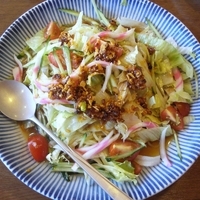 「ぶっかけラー油冷しそば 829円」@こだわりらーめん ゆきむら亭 稲岡店の写真