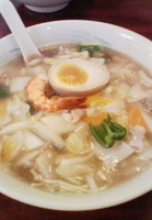 「広東麺（600円）」@寶來軒の写真