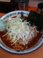 「地獄ラーメン上級 ￥800」@地獄ラーメン 田中屋の写真