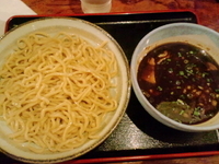 「つけ麺かつお750円+中盛り50円（夜の部限定）」@らーめん天河水の写真