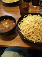 「つけそば大盛り【730円】」@麺食堂 杉本商店の写真