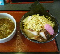 「つけめん・普通盛り（800円）」@らーめん 三日月の写真