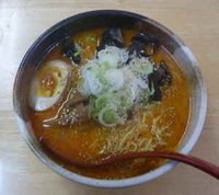 「ピリ辛みそラーメン（850円）」@らーめん屋 炎の写真