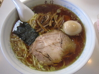 「ラーメン+味玉（650+100=750円）」@中華そば 丸信の写真