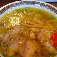 「鶏チャーシュー麺（780）+大盛（￥100）」@中華そば 嘉一の写真