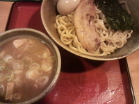 「渓つけ麺Ⅱ+チャーシュー+味玉」@食処 渓の写真