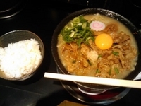 「肉玉そば」@肉玉蕎麦 おとど 北松戸総本山の写真