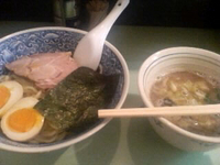 「潤香つけ麺(700円)」@一の加房の写真