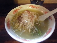 「鶏白湯らーめん」@麺・酒処 ぶらりの写真