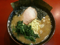 「ラーメン（麺固め）」@家系総本山 ラーメン吉村家の写真