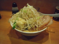 「小ラーメン（ニンニク）」@ラーメン二郎 八王子野猿街道店2の写真