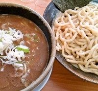 「角切りつけ麺（ライトヴァージョン）1050円」@MENYA 食い味の道有楽の写真