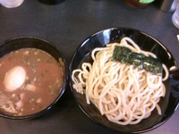 「豚骨つけ麺+半熟玉子」@無鉄砲 つけ麺 無極の写真