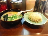 「チャーハンセット（650円）」@博多ラーメン 長浜や 阿佐ヶ谷店の写真