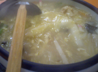 「ちゃんぽん650円」@中華料理 菊乃家の写真