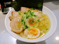 「しおそば 700円（クーポン全部のせ）」@中華蕎麦 瑞山（ZUIZAN）の写真