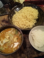 「味噌つけ麺 太麺」@味噌屋 マルカミ食道の写真