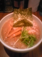 「濃厚中華そば（大盛） ￥700円+￥100円」@中華そば 伝堂の写真