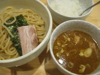 「つけめん（中）800円」@角屋の写真