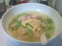 「新鮮野菜塩麺（600円→500円）」@KIICHIの写真