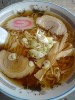 「ラーメン ￥550」@手打ちらーめん 一休の写真