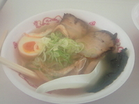 「白エビ塩ラーメン@麺家いろは」@お台場ラーメンパーク in静岡ホビーフェアの写真