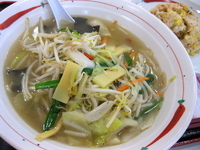 「タンメン￥580」@らーめん 福よし 加須店の写真