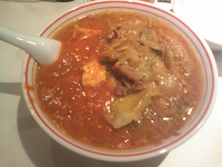 「蒙古タンメン+定食（770円+170円）」@蒙古タンメン 中本 町田店の写真