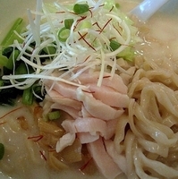 「冷やし鶏塩ラーメン【限定】  800円」@麺や 福一の写真