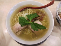 「喜多方らーめん（塩）」@麺や 七彩の写真