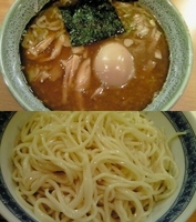 「つけめん（中盛）+味玉」@中華そば みとやの写真