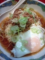 「しょうやラーメン+小ライス」@麺工房 しょうやの写真