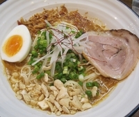 「冷やし味噌ラーメン（夏季限定）600円」@とんこつ屋 秀虎の写真