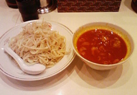 「冷し味噌ラーメン770円+麺大盛60円」@蒙古タンメン 中本 新宿店の写真