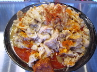 「バラ増し紅らーめん+バラ増し」@麺創研 紅 府中の写真