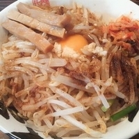 「汁なし・大盛（大盛無料） ￥800」@麺屋久兵衛の写真