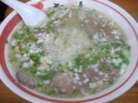 「塩たんそば」@ちばき屋 葛西店の写真