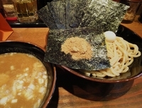「つけ麺+海苔 【750円+サービス】」@濃厚とんこつラーメン アメ横家の写真