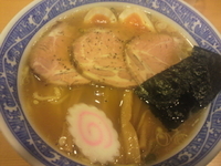 「特製中華そば」@中華そば 青葉 中野本店の写真