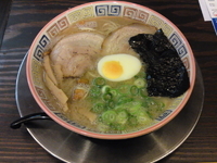 「ミニ昔らーめん580円」@大砲ラーメン 新横浜ラーメン博物館店の写真