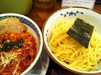 「辛味噌つけ麺」@麺屋 楼蘭 梅田店の写真