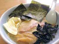 「ラーメン（麺硬め） 500円」@ラーメンショップ 足利店の写真