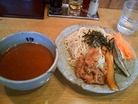 「魚介カレーつけ麺」@麺処 田ぶし 横浜店の写真