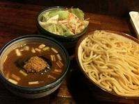 「つけめんあつもり（野菜トッピング）」@本家つけめん Shin.の写真